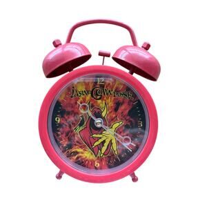 Vintage Y2K insane clown posse alarm clock with bells red ICP hip hop merch